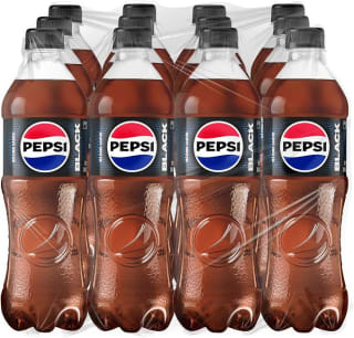 Pepsi Black 12x600ml sin Azúcar por $156 | Oferta Amazon