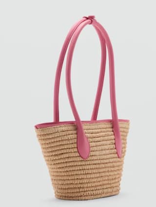 Bolso capazo fibra natural por 6.99€