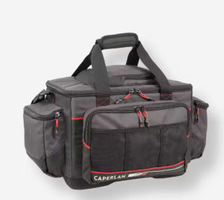 Bolsa Cebos Pesca Almacenamiento Transporte Negro/Rojo 31 L por 29.99€