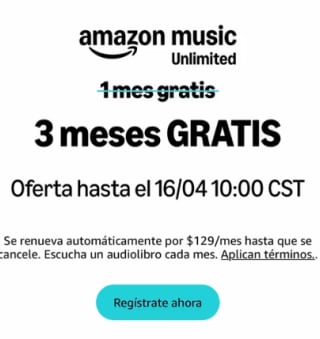 Amazon Music Unlimited Gratis por 3 meses | Amazon
