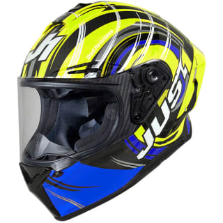 Casco integral moto competición Just1 J-gpr Torres Réplica Azul Brillante por 193.60€