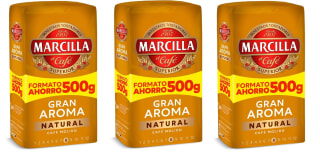 3 unidades Marcilla Café Molido Natural 500 g por 15.9€