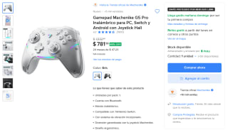 Control Machenike G5 Pro 5G por $782 | Oferta Mercado Libre