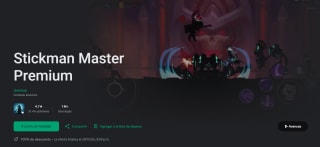 Stickman Master Premium Gratis en Google Play