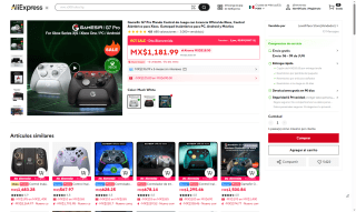 Mando GameSir G7 Pro por $1,077 | AliExpress