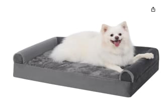 KSIIA Panier Chien, Lit pour Chien 75x47x16cm Canapés et Fauteuils à 34,99€