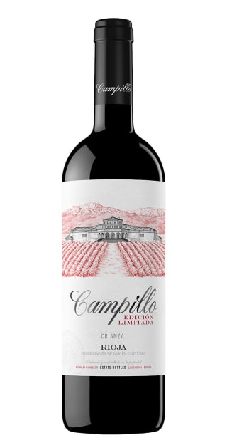 6 Botellas de Campillo Edición Limitada Crianza 2022 por 36.8€