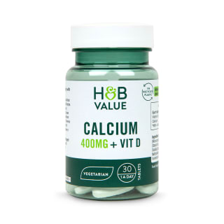 H&B Value Calcium + Vitamin D Tablets for £0.13 with Code (Free C&C)