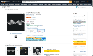 Álbum Vinil Arctic Monkeys 'AM' por $501 | Oferta Amazon