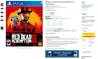 Red Dead Redemption 2 PS4 por $339 | Oferta Amazon