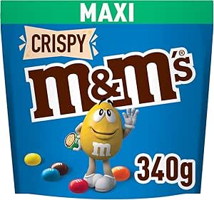 M&M'S Crispy arroz crujiente recubierto de chocolate con leche y azúcar por 3.34€