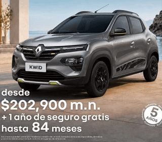 Renault Kwid 2026 por $202,900