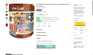 Mini Wafer Stick Chocolate por $61 | Oferta Amazon