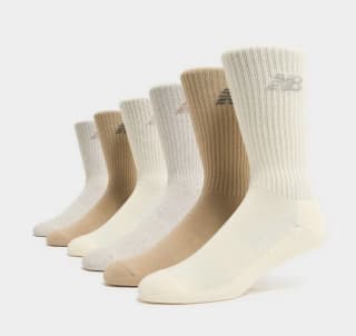 New Balance 6-pack Everyday Crew Socks (mt 35-46) voor €15 bij JD Sports