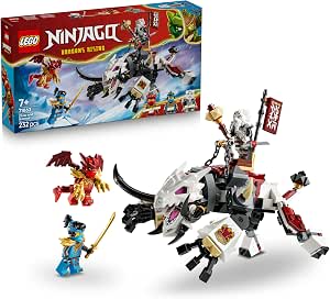 LEGO NINJAGO Zilvar y Bestia Dragón Grimtak 71863 por 14.95€