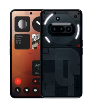 Nothing Phone (3a) 256GB Zwart 5G voor €279 bij Belsimpel