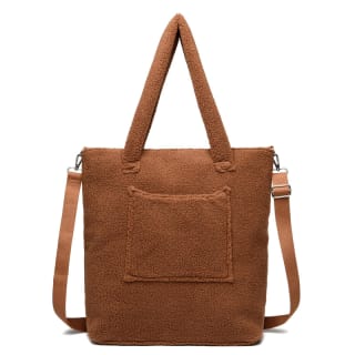 Bolso de mano JANSBEN polar, suave y espacioso por 6.99€