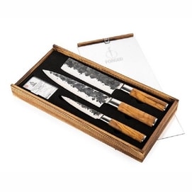 Forged 3-delige messenset Olive voor €126,95 bij Kookexpert