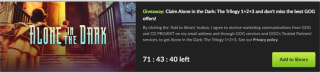 Alone in the Dark: The Trilogy 1+2+3 Gratis | Oferta GOG