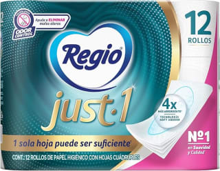 Papel Higiénico Regio Just 1 por $127 | Oferta Amazon