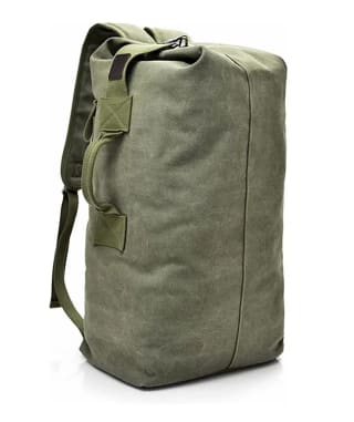 Tactical Military Canvas Backpack OD Green £7.99