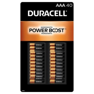 Pilas AAA Duracell 40 piezas por $429 | Oferta Costco