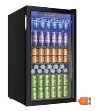 Drankenkoelkast (126 blikjes) voor €134,57 dmv code bij AliExpress
