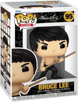 Funko Pop! Icons Bruce Lee 9,5cm por $159 | Amazon