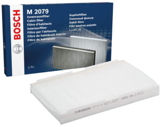 Filtre d'habitacle à poussière et à pollen Bosch M2079 à 7,50€