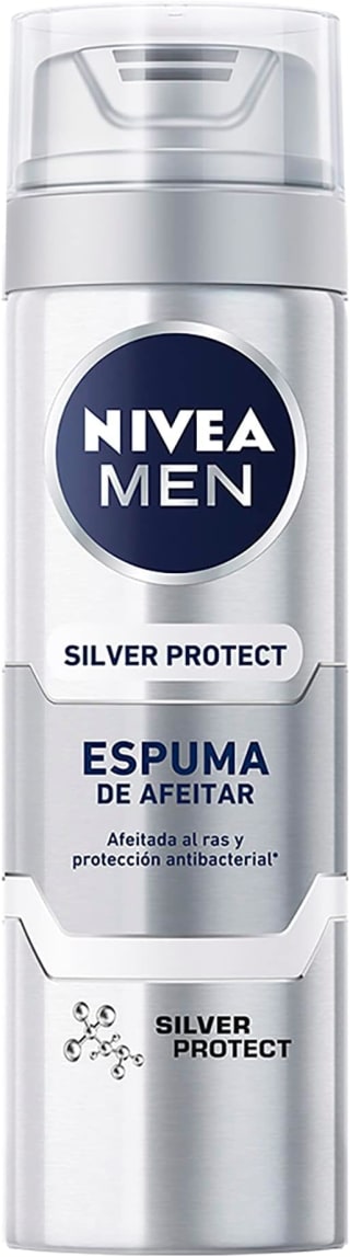 NIVEA MEN Espuma para Afeitar Silver Protect 200ml por $37 | Oferta Amazon