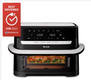 Tefal Easy Fry Dual XXL EY9428 oor €57,28 dmv code en na cashback voor €57,28