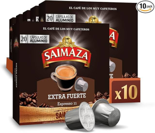 Saimaza Café Extra Fuerte Espresso 11 Cápsulas 200 uds por 30,84€