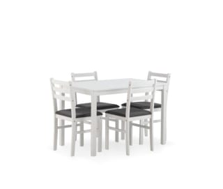 Set de cocina 1 mesa y 4 sillas ALBA por 119.20€