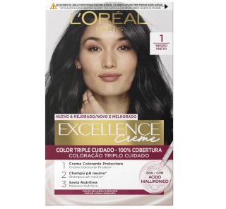 3X2 L´Oréal Paris Excellence Creme Negro por 10,76€