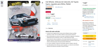 Hot Wheels Toyota Supra por $140 | Oferta Amazon