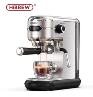 Cafetera HiBREW H11 Cafetera 20 Bar Inox semiautomática por 72.64€