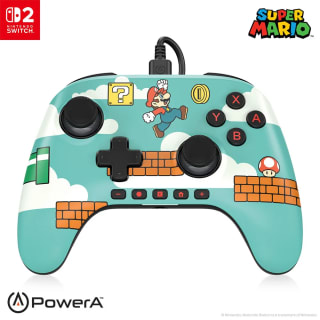 Gamepad PowerA Mario Time! Avanzado Wired Para Nintendo Switch 2 por 15.99€