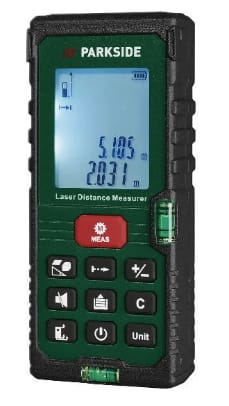 PARKSIDE® Laser afstandsmeter voor €9,99 in de Lidl webshop