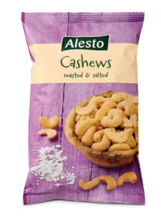 500 Gram Cashewnoten geroosterd en gezouten voor €4,35 bij de Lidl