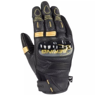 Gants moto Bering Axel Noir Or à 17€