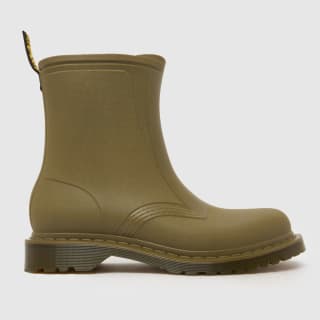 Dr Martens 1460 Rain Pull On Khaki Boots for £44.99 at Schuh