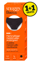 1+1 gratis op Snuggs menstruatie ondergoed bij Kruidvat