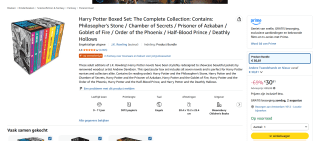 Harry Potter Boxed Set voor €30,81