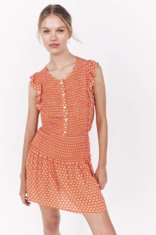 Falda mini "ELSA" bambula - La Vecina Rubia por 5.99€