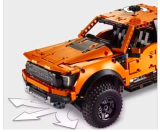 Set de bloques de construcción F-150 1379 piezas por 13.40€