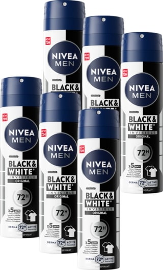 Veel 6-packs Nivea deodorant of douchegel voor €15 bij Bol