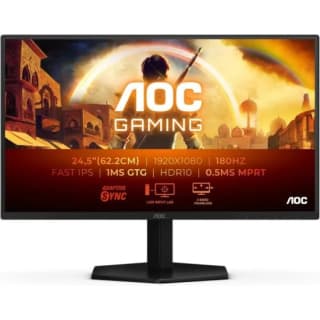 Monitor AOC G4 25G42E 24.5" Fast IPS Full HD 180Hz 1ms HDR10 por 84.99€