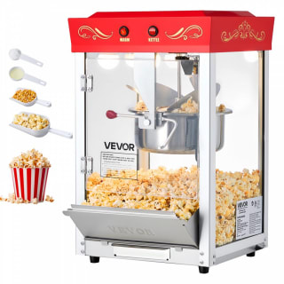 VEVOR máquina palomitas 800W 48 tazas por 95.85€