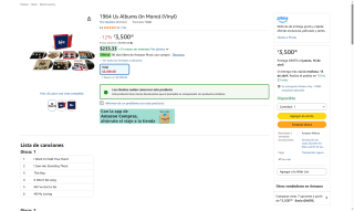 The Beatles - 1964 Us Albums por $3,500 | Oferta Amazon