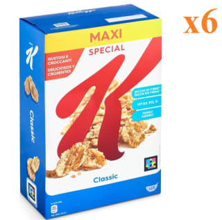 6 Paquetes de Cereales Special K classic Kellogg´s 700 g. por 15.46€